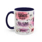 Inspirational Christian Coffee Mug — "Beauty From Ashes" Faith & Strength Accent Mug (11/15oz)