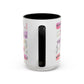 Christian Accent Coffee Mug — "Remind me who you are in Christ" Inspirational Pattern