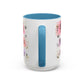 Inspirational Christian Coffee Mug — "Beauty From Ashes" Faith & Strength Accent Mug (11/15oz)