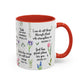 Inspirational Bible Verse Coffee Mug — Floral Scripture Quotes (11/15oz)