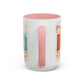 Bible Women Coffee Mug — Floral Illustrated Books Design (11/15 oz)