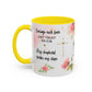 Faith Floral Coffee Mug — "Trust in the Lord with All Your Heart" Scripture Gift