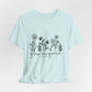Grow in Grace Floral Tee — Christian Scripture Shirt (2 Peter 3:18)