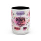 Inspirational Christian Coffee Mug — "Beauty From Ashes" Faith & Strength Accent Mug (11/15oz)