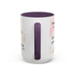 Faith Floral Coffee Mug — "Trust in the Lord with All Your Heart" Scripture Gift