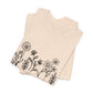 Grow in Grace Floral Tee — Christian Scripture Shirt (2 Peter 3:18)