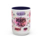 Inspirational Christian Coffee Mug — "Beauty From Ashes" Faith & Strength Accent Mug (11/15oz)
