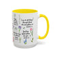 Inspirational Bible Verse Coffee Mug — Floral Scripture Quotes (11/15oz)