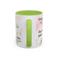 Faith Floral Coffee Mug — "Trust in the Lord with All Your Heart" Scripture Gift