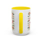 Inspirational Floral Coffee Mug — "God Says You Are" Ceramic Accent Mug (11/15 oz)