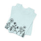 Grow in Grace Floral Tee — Christian Scripture Shirt (2 Peter 3:18)