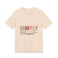 Unisex Jersey Short Sleeve Tee