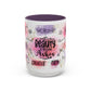 Inspirational Christian Coffee Mug — "Beauty From Ashes" Faith & Strength Accent Mug (11/15oz)