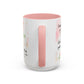 Faith Floral Coffee Mug — "Trust in the Lord with All Your Heart" Scripture Gift