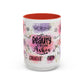 Inspirational Christian Coffee Mug — "Beauty From Ashes" Faith & Strength Accent Mug (11/15oz)