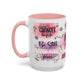 Inspirational Christian Coffee Mug — "Beauty From Ashes" Faith & Strength Accent Mug (11/15oz)