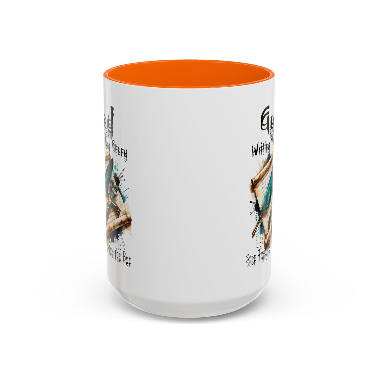 God Is Still Writing Your Story Coffee Mug — Inspirational Christian Accent Mug (11/15oz)