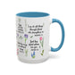Inspirational Bible Verse Coffee Mug — Floral Scripture Quotes (11/15oz)