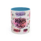 Inspirational Christian Coffee Mug — "Beauty From Ashes" Faith & Strength Accent Mug (11/15oz)