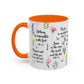 Inspirational Bible Verse Coffee Mug — Floral Scripture Quotes (11/15oz)