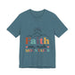 Faith Can Move Mountains T-Shirt — Inspirational Christian Graphic Tee