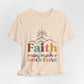 Faith Can Move Mountains T-Shirt — Inspirational Christian Graphic Tee