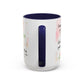 Faith Floral Coffee Mug — "Trust in the Lord with All Your Heart" Scripture Gift