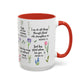Inspirational Bible Verse Coffee Mug — Floral Scripture Quotes (11/15oz)