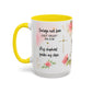 Faith Floral Coffee Mug — "Trust in the Lord with All Your Heart" Scripture Gift