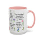 Inspirational Bible Verse Coffee Mug — Floral Scripture Quotes (11/15oz)
