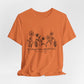 Grow in Grace Floral Tee — Christian Scripture Shirt (2 Peter 3:18)