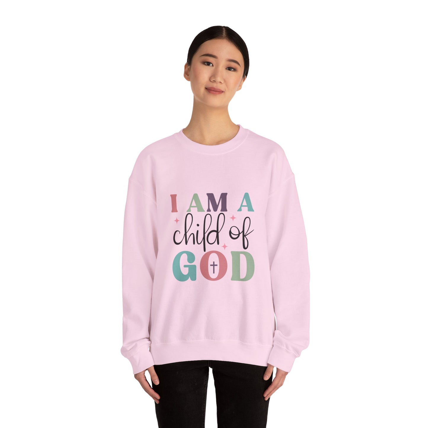 Child of God Crewneck Sweatshirt — Inspirational Christian Sweatshirt