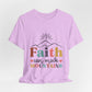 Faith Can Move Mountains T-Shirt — Inspirational Christian Graphic Tee