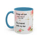 Faith Floral Coffee Mug — "Trust in the Lord with All Your Heart" Scripture Gift
