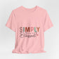 Unisex Jersey Short Sleeve Tee