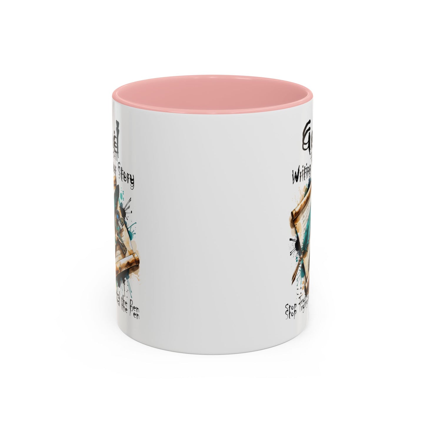 God Is Still Writing Your Story Coffee Mug — Inspirational Christian Accent Mug (11/15oz)