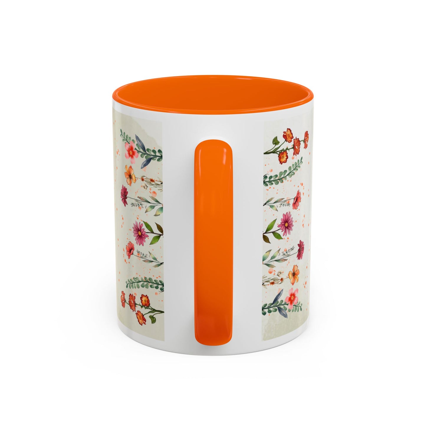 Inspirational Floral Coffee Mug — "God Says You Are" Ceramic Accent Mug (11/15 oz)