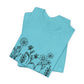 Grow in Grace Floral Tee — Christian Scripture Shirt (2 Peter 3:18)