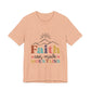 Faith Can Move Mountains T-Shirt — Inspirational Christian Graphic Tee