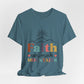 Faith Can Move Mountains T-Shirt — Inspirational Christian Graphic Tee