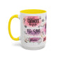 Inspirational Christian Coffee Mug — "Beauty From Ashes" Faith & Strength Accent Mug (11/15oz)