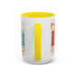 Bible Women Coffee Mug — Floral Illustrated Books Design (11/15 oz)