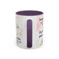 Faith Floral Coffee Mug — "Trust in the Lord with All Your Heart" Scripture Gift