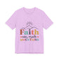 Faith Can Move Mountains T-Shirt — Inspirational Christian Graphic Tee