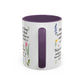 Inspirational Bible Verse Coffee Mug — Floral Scripture Quotes (11/15oz)