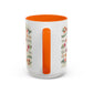 Inspirational Floral Coffee Mug — "God Says You Are" Ceramic Accent Mug (11/15 oz)