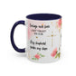 Faith Floral Coffee Mug — "Trust in the Lord with All Your Heart" Scripture Gift