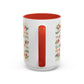 Inspirational Floral Coffee Mug — "God Says You Are" Ceramic Accent Mug (11/15 oz)