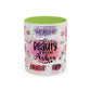 Inspirational Christian Coffee Mug — "Beauty From Ashes" Faith & Strength Accent Mug (11/15oz)