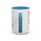 Faith Floral Coffee Mug — "Trust in the Lord with All Your Heart" Scripture Gift